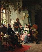 Peter Baumgartner The marriage instructions Spain oil painting artist